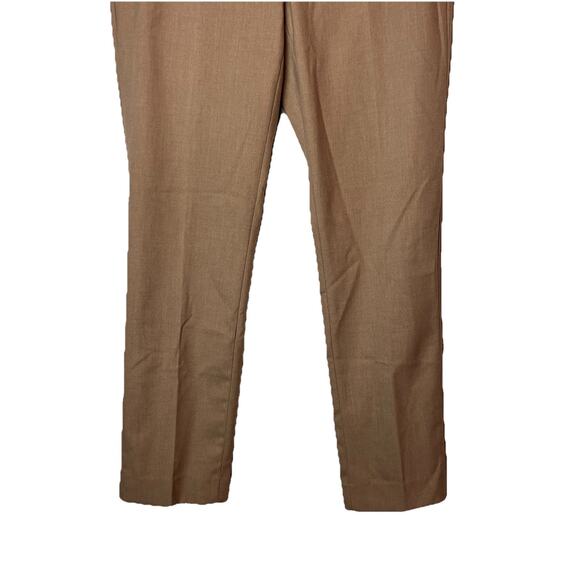 Banana Republic Ryan Slim Straight-Fit Washable Pants Camel/Tan Women's 6 - Picture 4 of 8